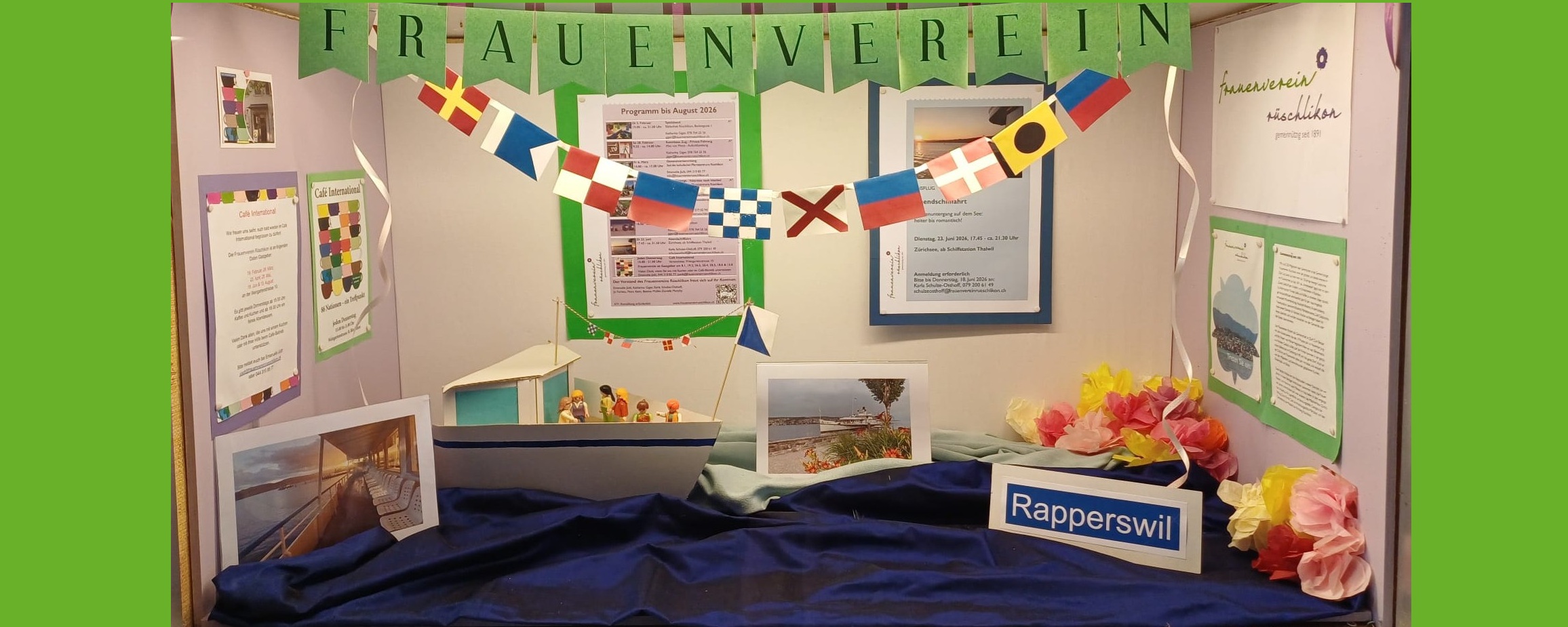 Unsere  Vitrine